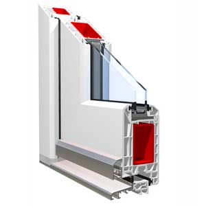 Окна из профиля Grunhaus